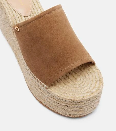 Gianvito Rossi Suede espadrille wedges 6