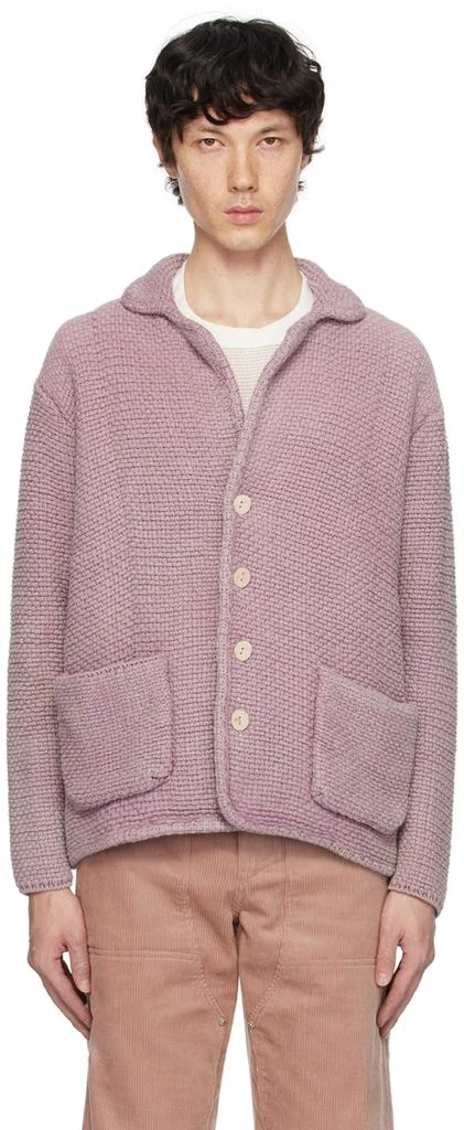 Isa Boulder SSENSE Exclusive Purple Dash Blazer 1