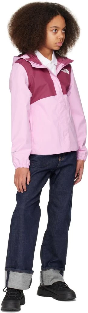 The North Face Big Kids Pink Antora Rain Jacket 4