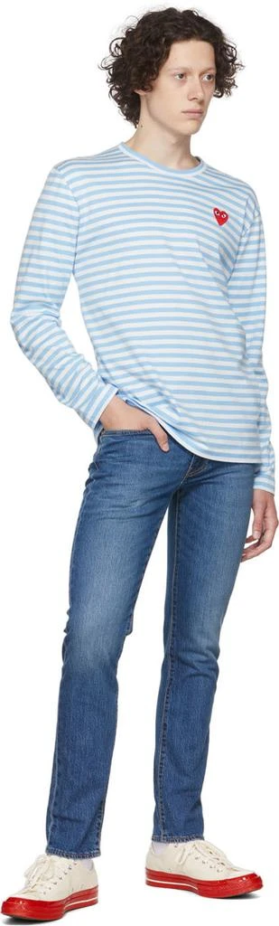 Comme des Garcons Off-White & Red Converse Edition Chuck 70 Low-Top Sneakers 5