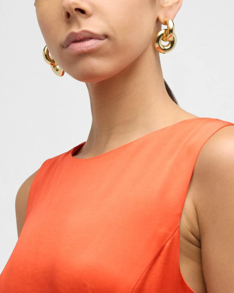 BaubleBar Mia Gold-Plated Loop Earrings 5