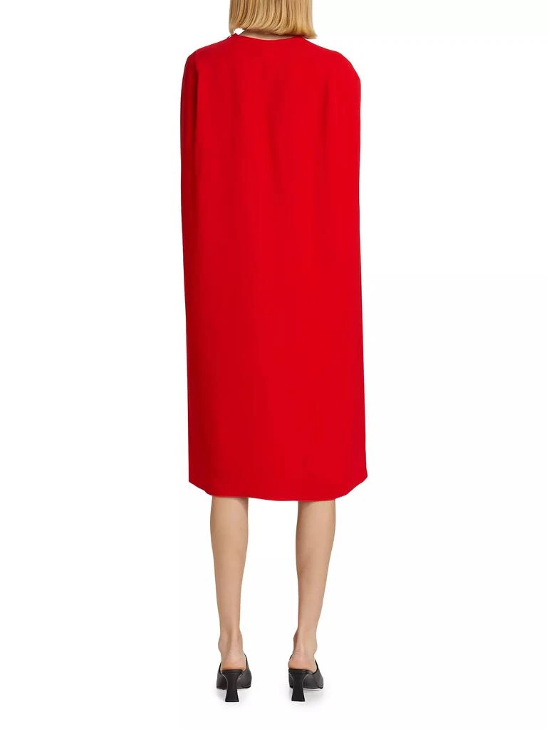 Stella McCartney Knee-Length Cape Dress 5