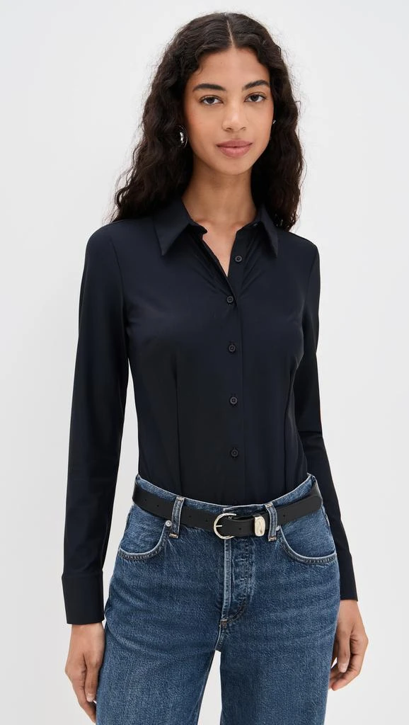 Commando Classic Button Down Thong Bodysuit 1