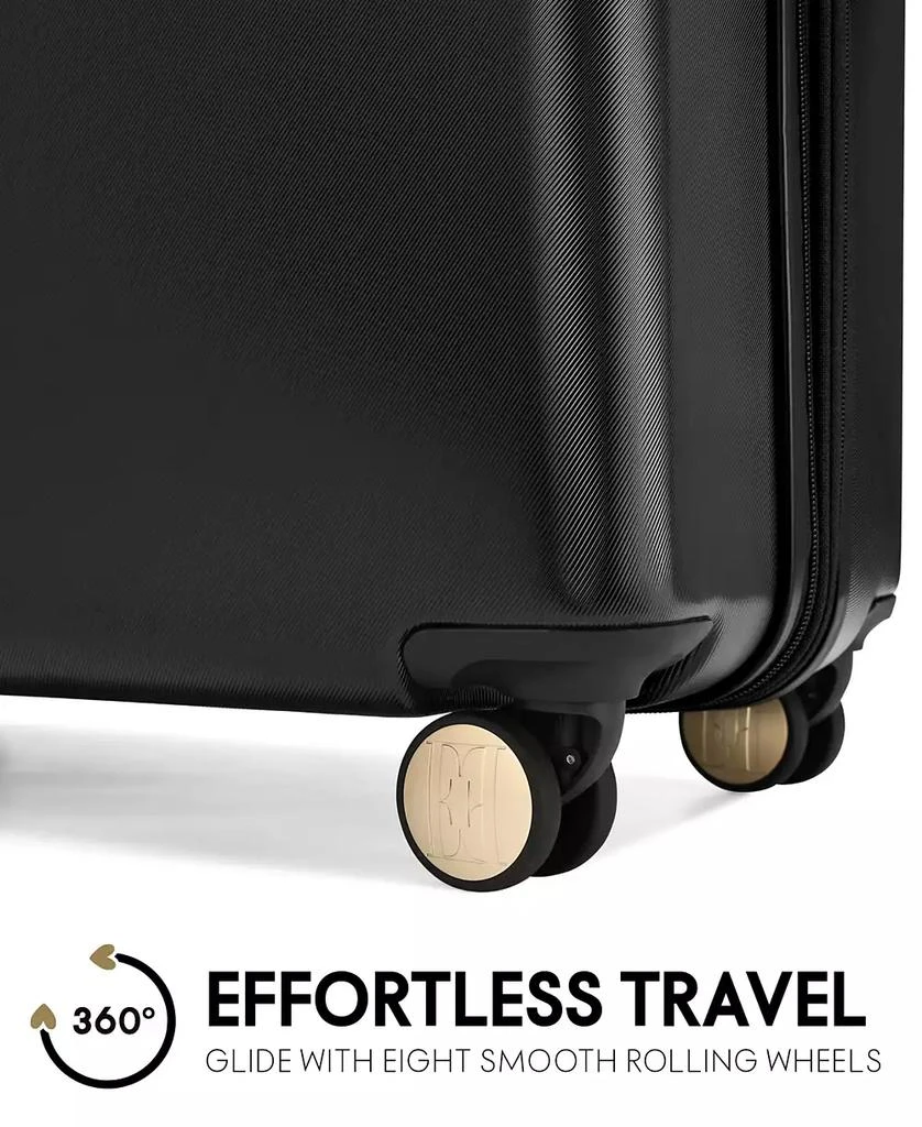 ELLE Louvre 2-Piece Expandable Retro Spinner Luggage Set 3