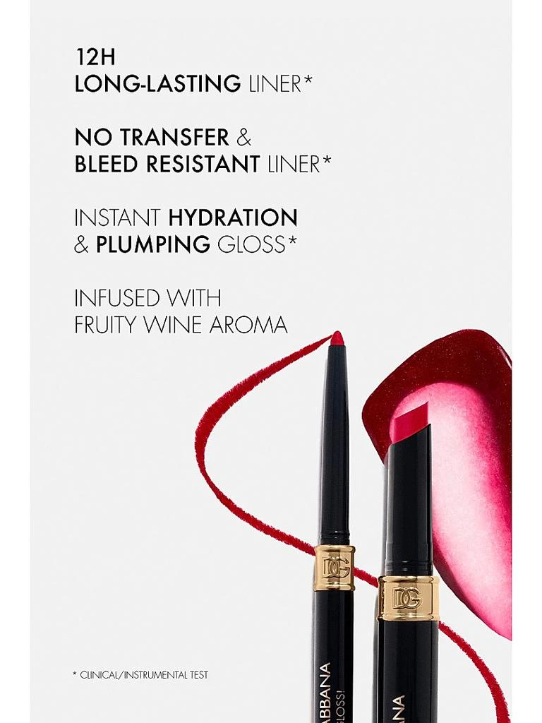 Dolce & Gabbana Kiss My Gloss! 4D Gloss Stick & Lip Liner Duo 5