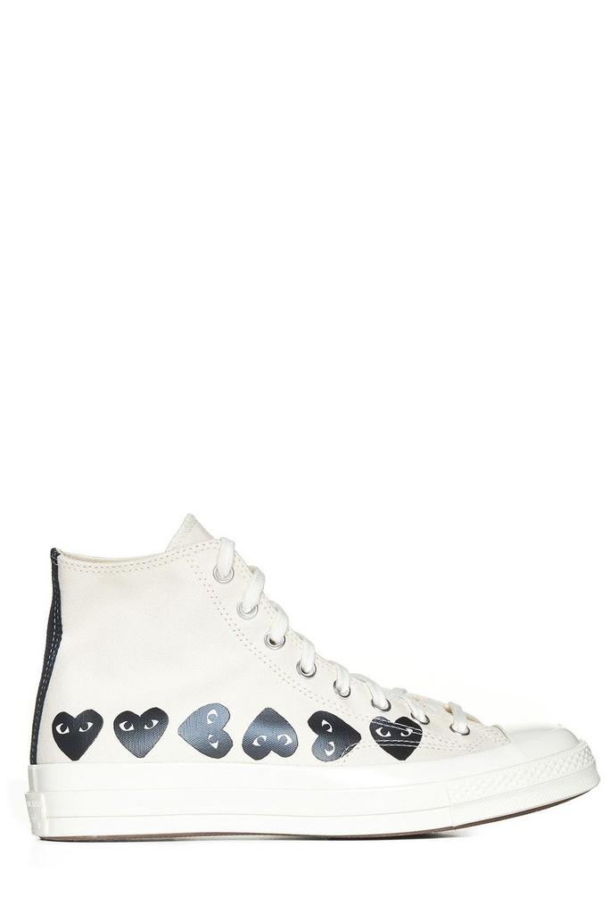 Comme des Garcons Comme des Garçons Play X Converse Chuck Taylor High-Top Sneakers