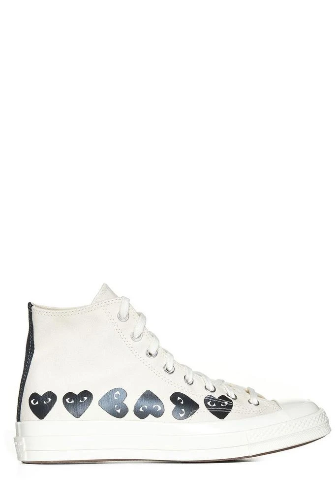 Comme des Garcons Comme des Garçons Play X Converse Chuck Taylor High-Top Sneakers 1
