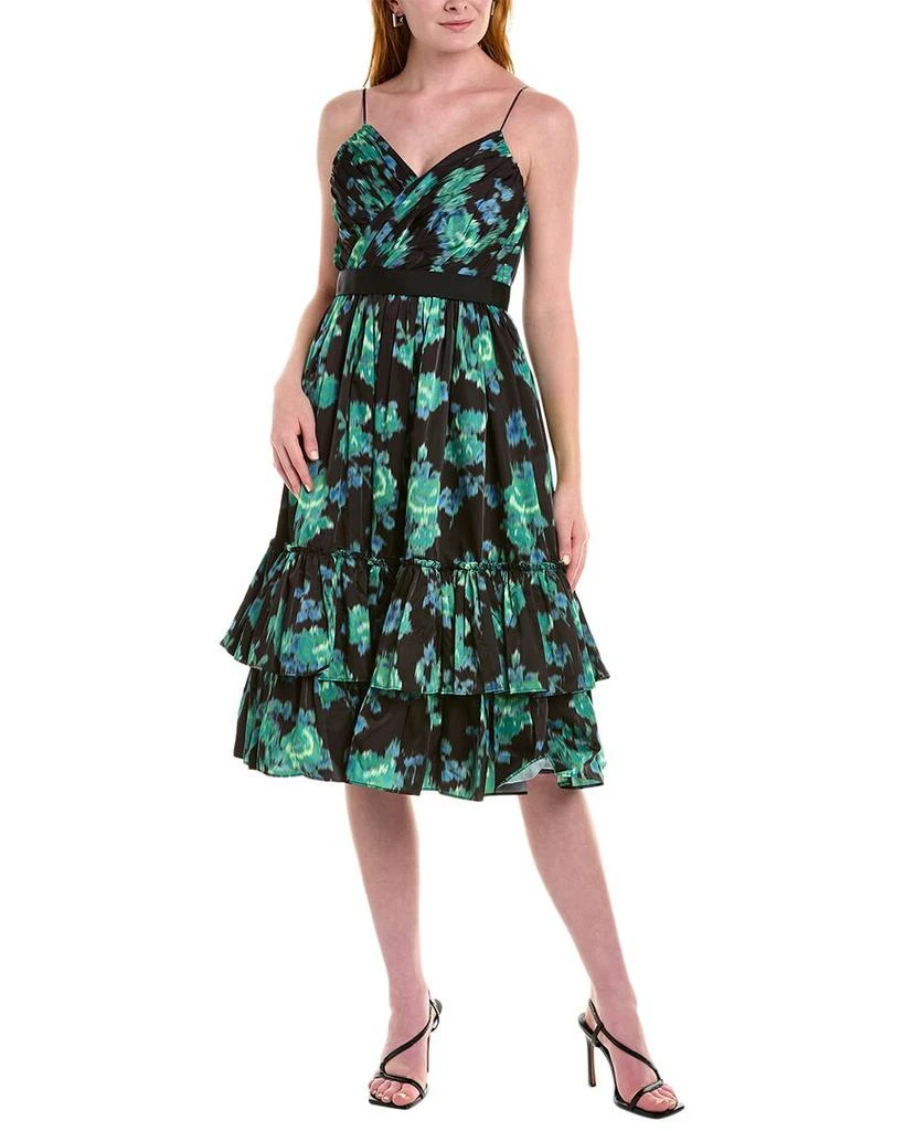Shop Zac Posen - Tiered Floral Lace Midi Dress on Sale at BeyondStyle  Get  46% Off Zac Posen - Tiered Floral Lace Midi Dress with Limited-Time Flash  Deals, Exclusive Discounts, and