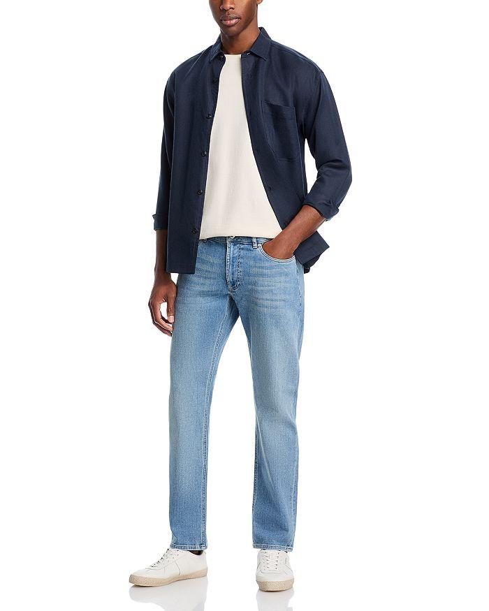 Peter Millar Vintage Regular Fit Jeans in Stone Wash