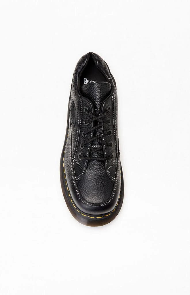 Dr. Martens Women's Black Buzz 5-Eye Leather Sneakers 5