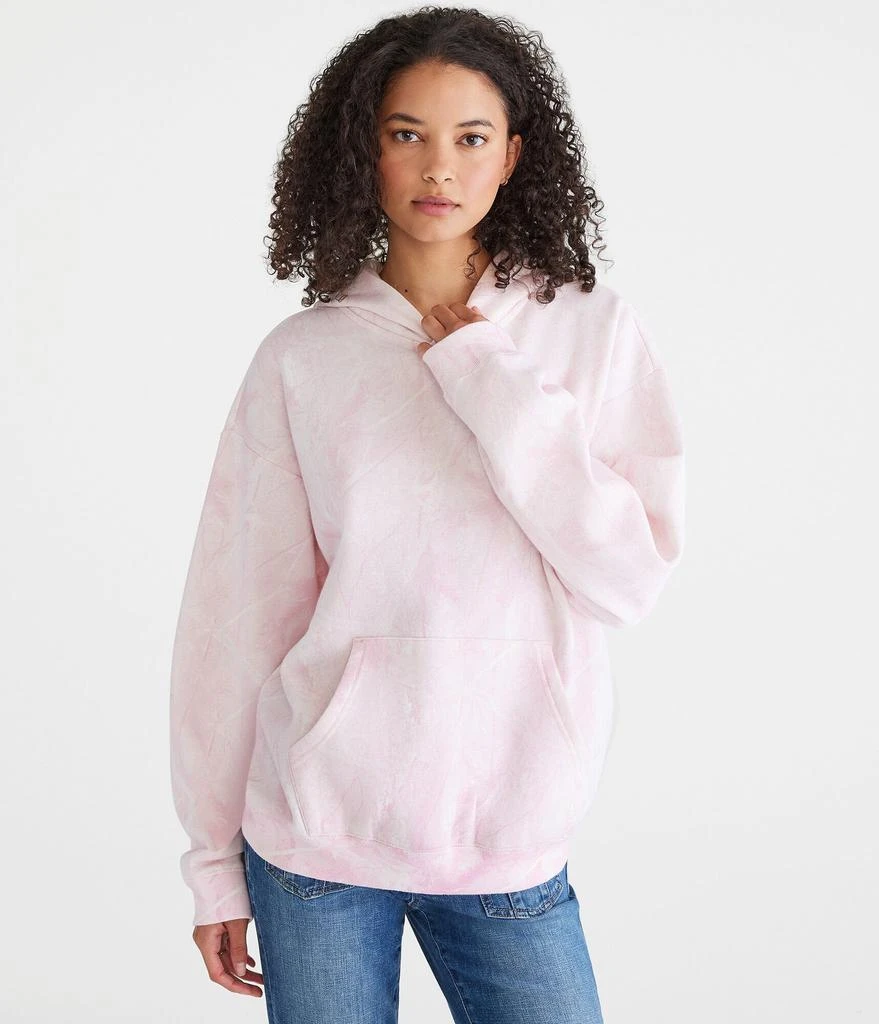 Aeropostale Forest Camo Oversized Pullover Hoodie 1