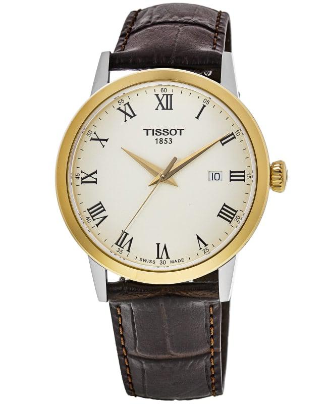 Tissot Tissot Classic Dream Ivory Dial Leather Strap Men's Watch T129.410.26.263.00