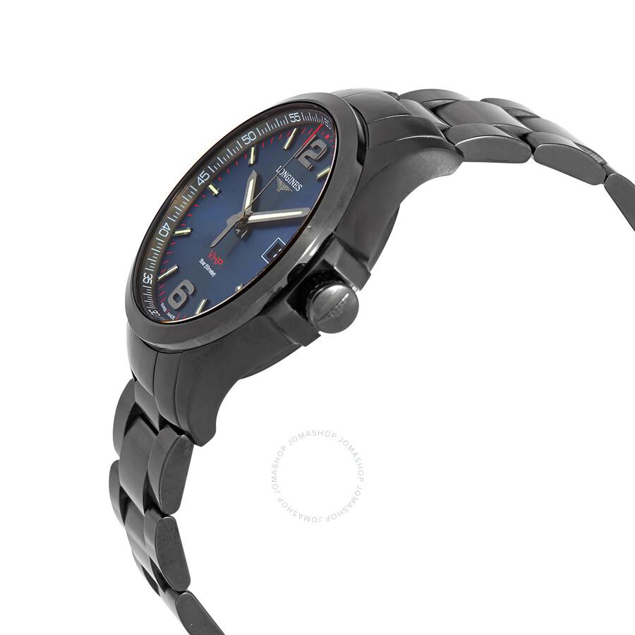 Longines Conquest V.H.P. Perpetual Quartz Blue Dial Men's Watch L3.726.2.96.6