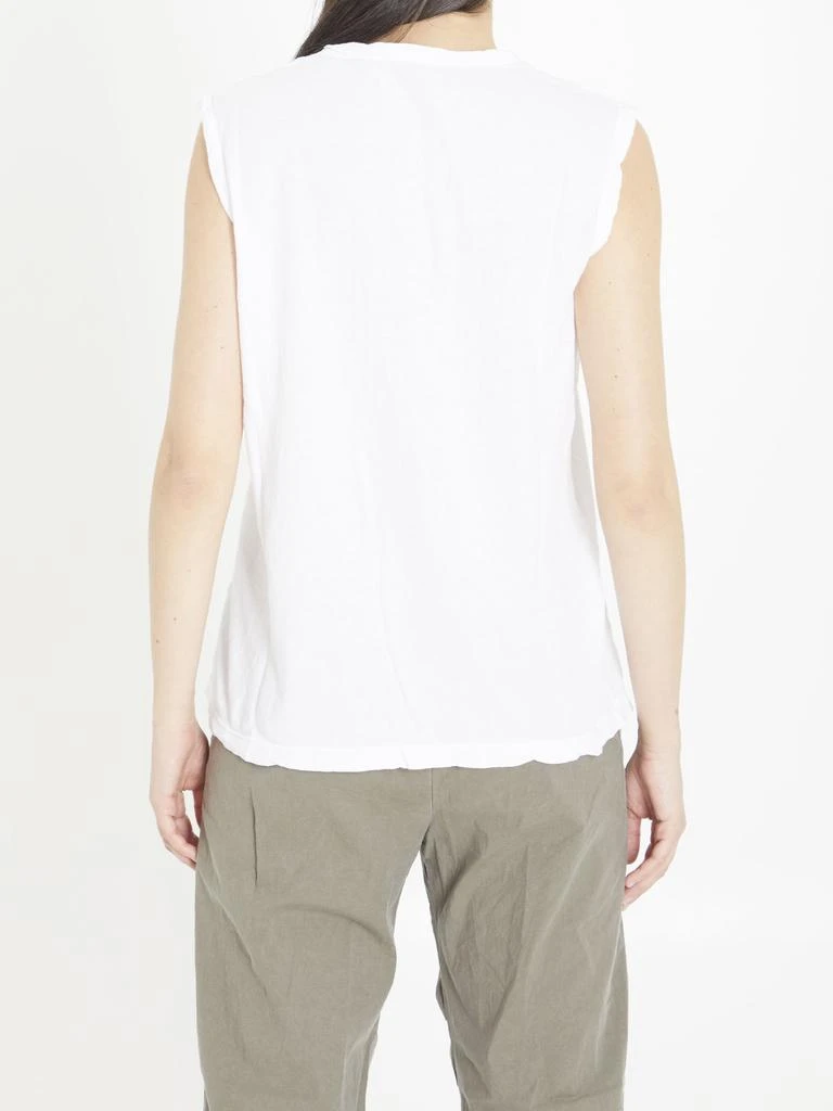 James Perse Cotton sleeveless t-shirt 3