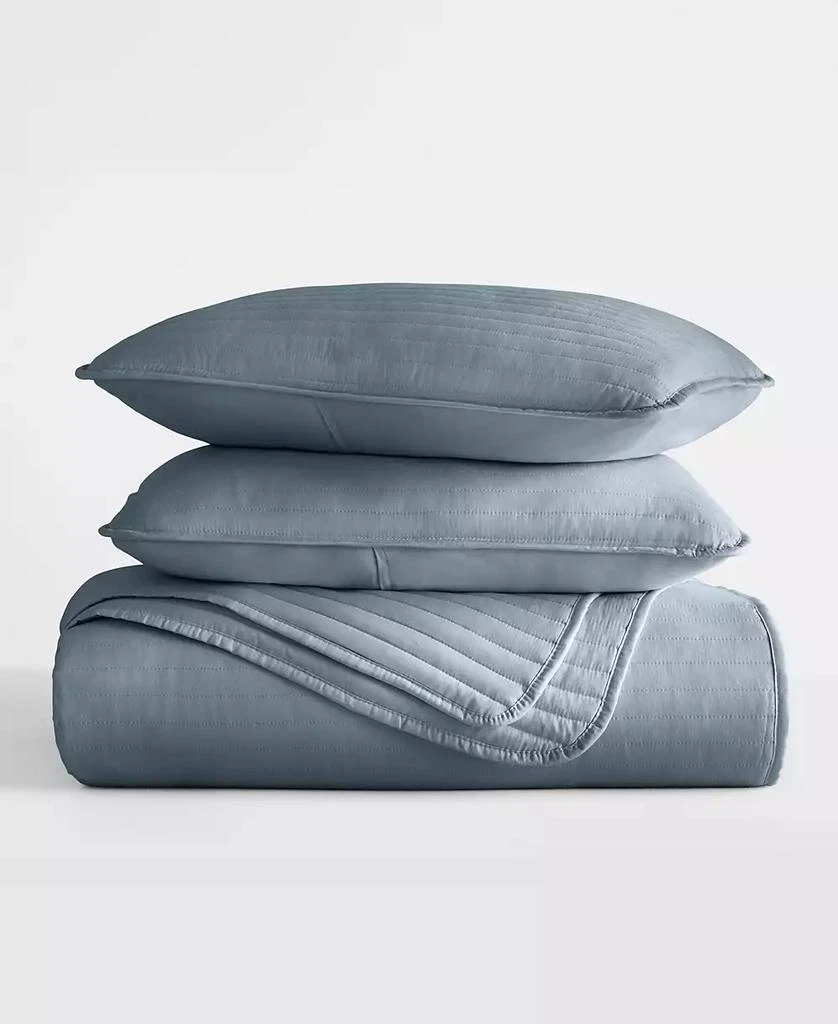 IENJOY HOME Stripe Stitch 3-Pc. Quilt Set 6