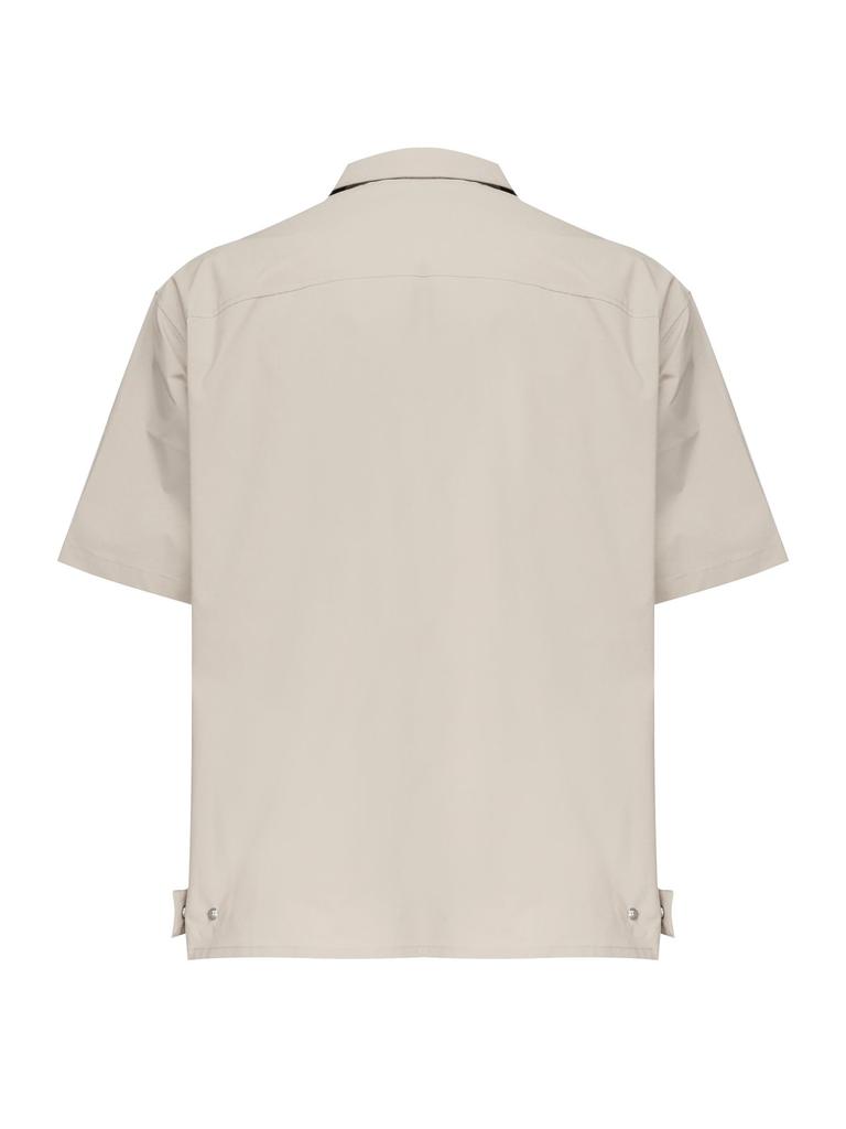 Heliot Emil Heliot Emil Asymmetric Short Sleeve Shirt