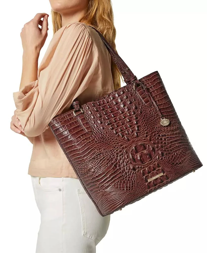 Brahmin Ezra Melbourne Leather Tote 6