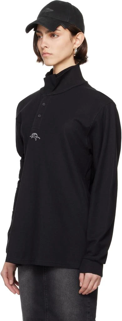 Prototypes Black Twisted L.S. Polo 4