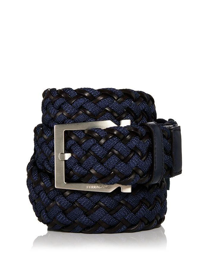 Salvatore Ferragamo Men's Nastro Woven Belt - Exclusive 3