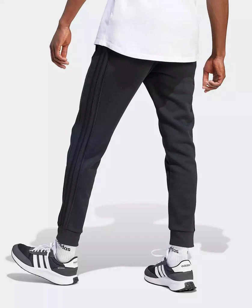 Adidas Men's Essentials 3-Stripes Tapered Cuff Training Pants 2