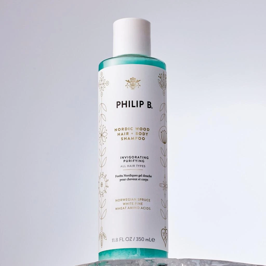 Philip B Philip B Nordic Wood Hair and Body Shampoo 11.8 fl. oz 3
