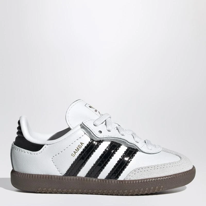 Samba white/black sneakers with elastic laces Samba white/black sneakers with elastic laces