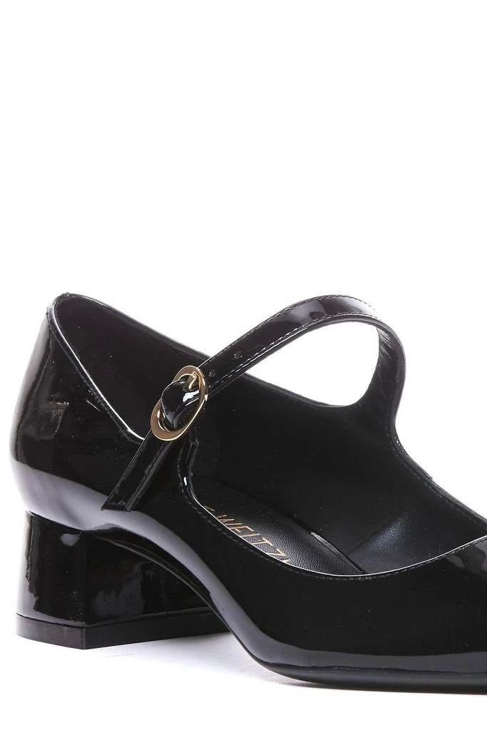 Stuart Weitzman Stuart Weitzman Mary Jane Block Heeled Pumps 4