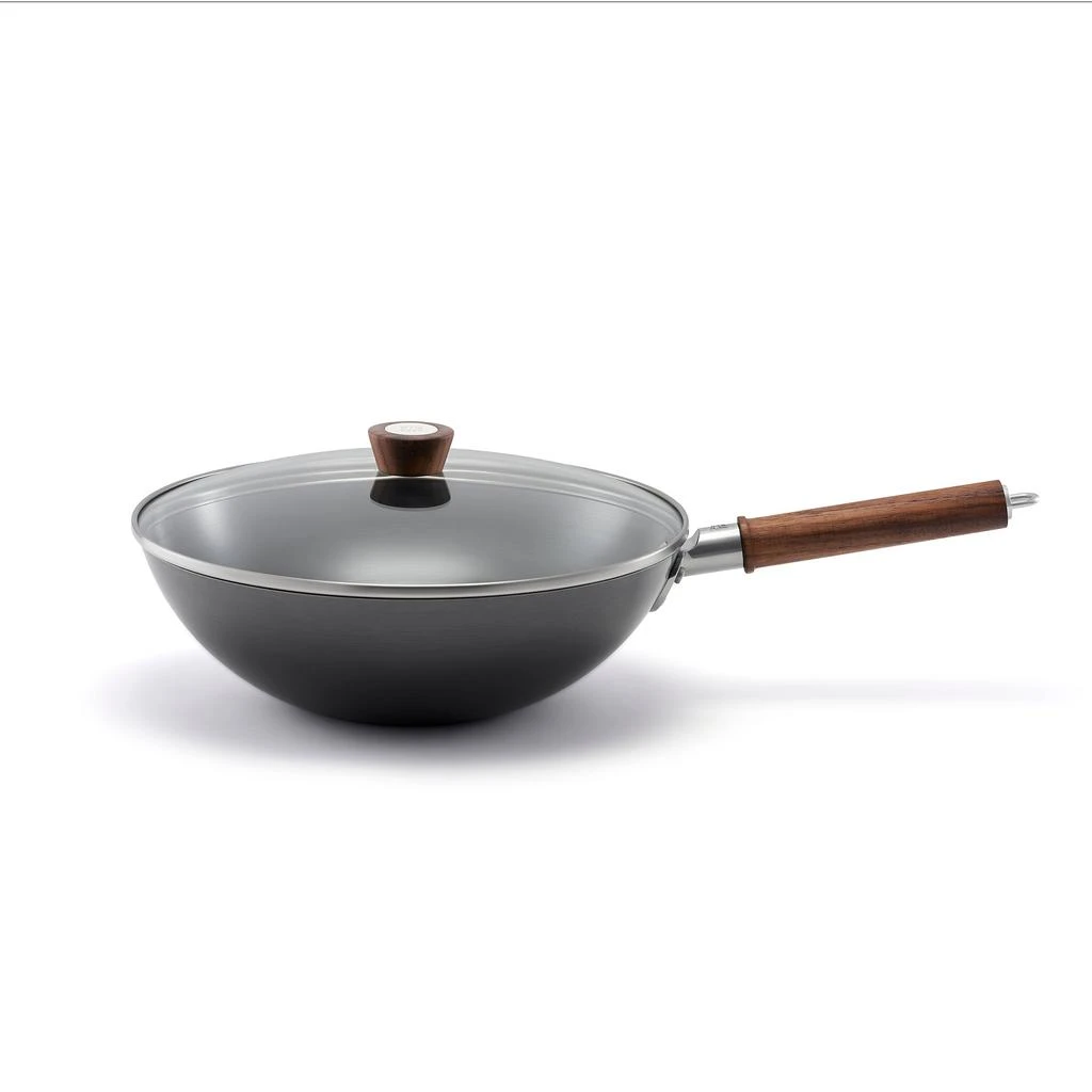 ZWILLING Dragon 12-inch Carbon Steel Wok with Lid 1