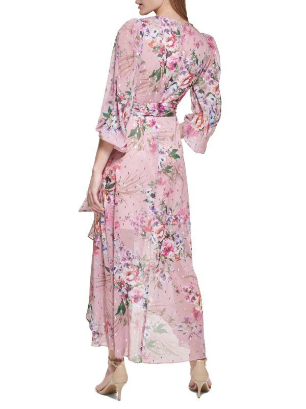 Eliza J High Low Floral Midi Dress 2