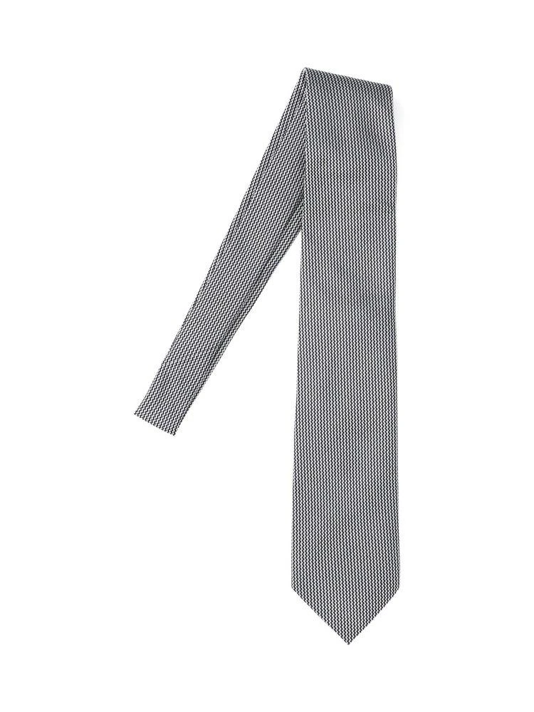 Tom Ford Tom Ford Micro Pattern Satin Tiie 1