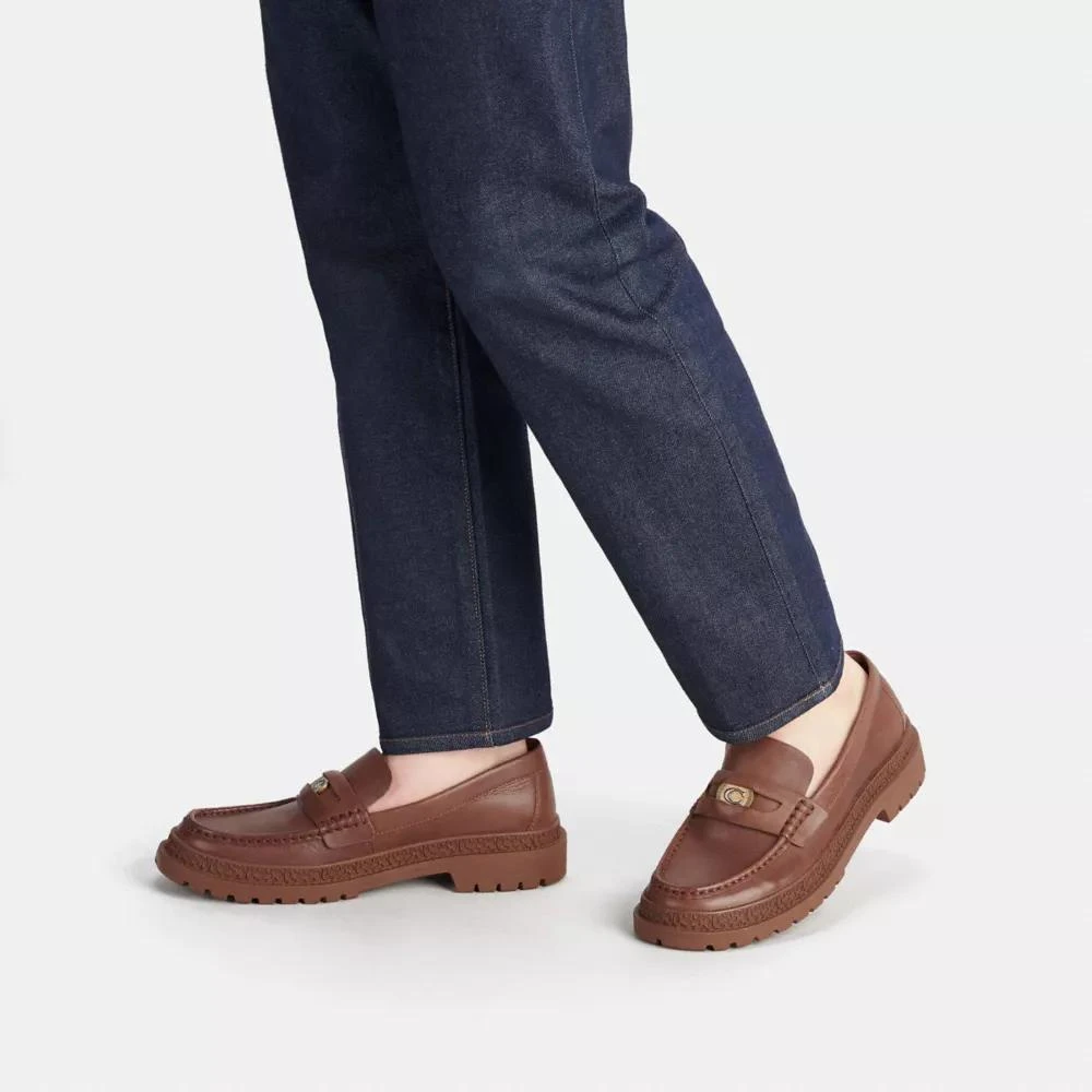Coach Loafer With Signature Coin 5