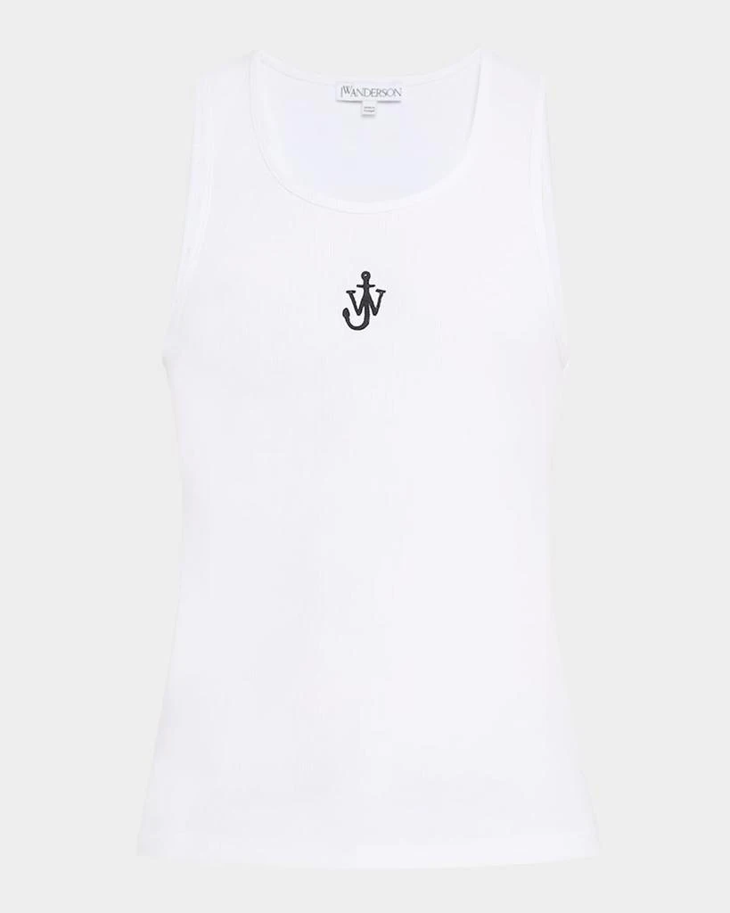JW Anderson Men's Anchor Ribbed Tank Top 1