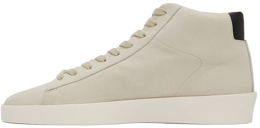 Essentials Gray Tennis Mid Sneakers 3