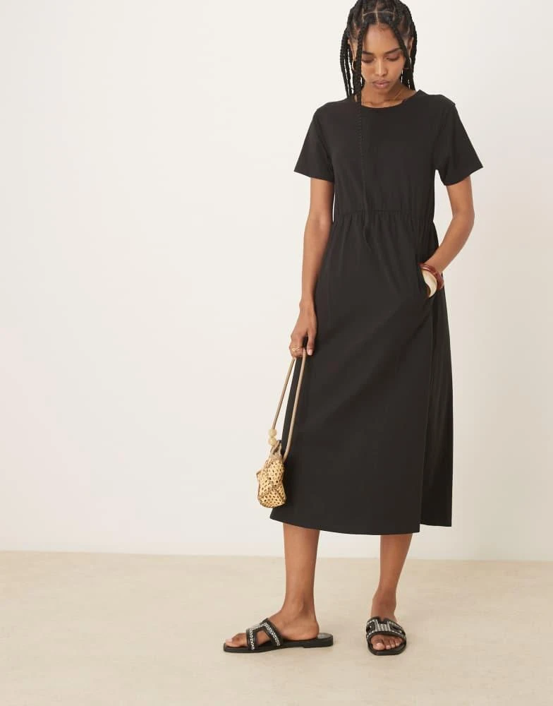 Shop Threadbare short sleeve jersey midi dress with pockets in black on Sale at BeyondStyle Get Lowest price in three month Threadbare short sleeve jersey midi dress with pockets in black Shop Threadbare short sleeve jersey midi dress with pockets in black on Sale at BeyondStyle Get Lowest price in three month Threadbare short sleeve jersey midi dress with pockets in black