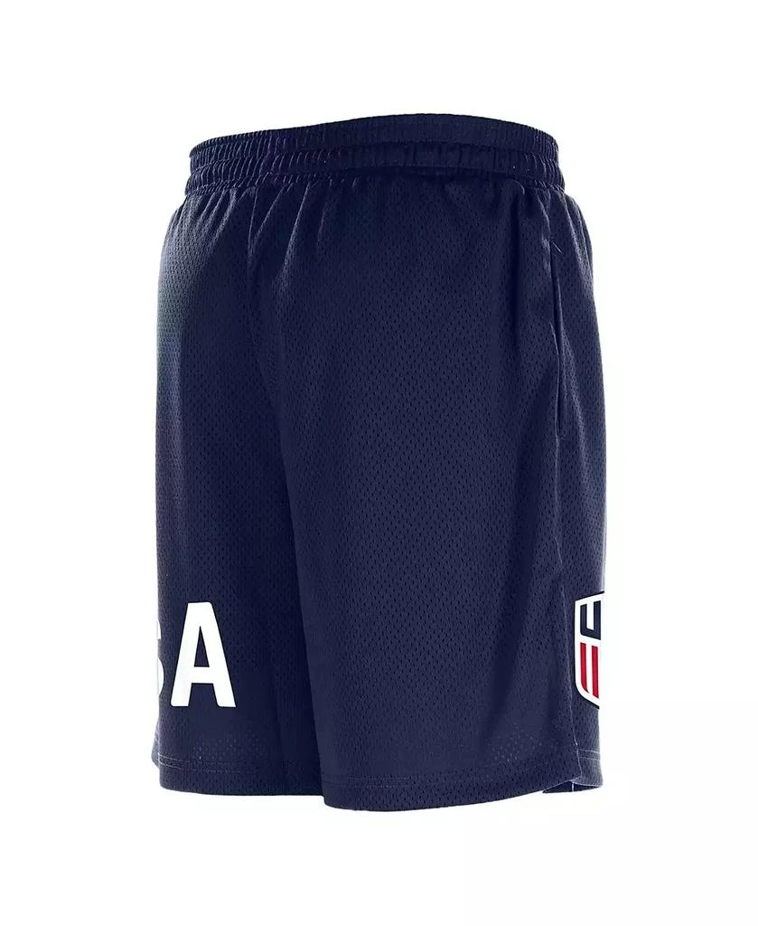 5th & Ocean Men's Navy USMNT Mesh Shorts 3
