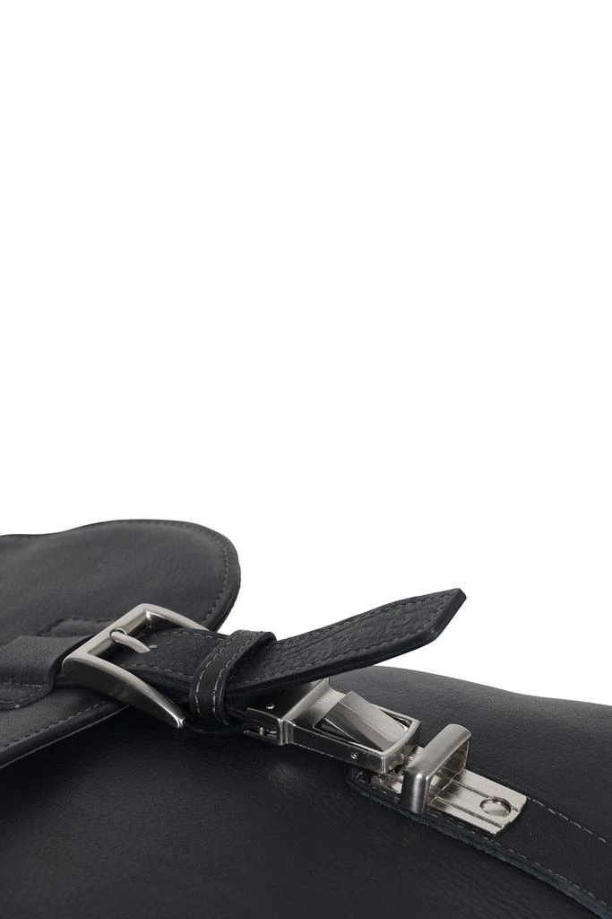 Kenneth Cole Double Gusset Flapover Colombian Leather Laptop Bag 10