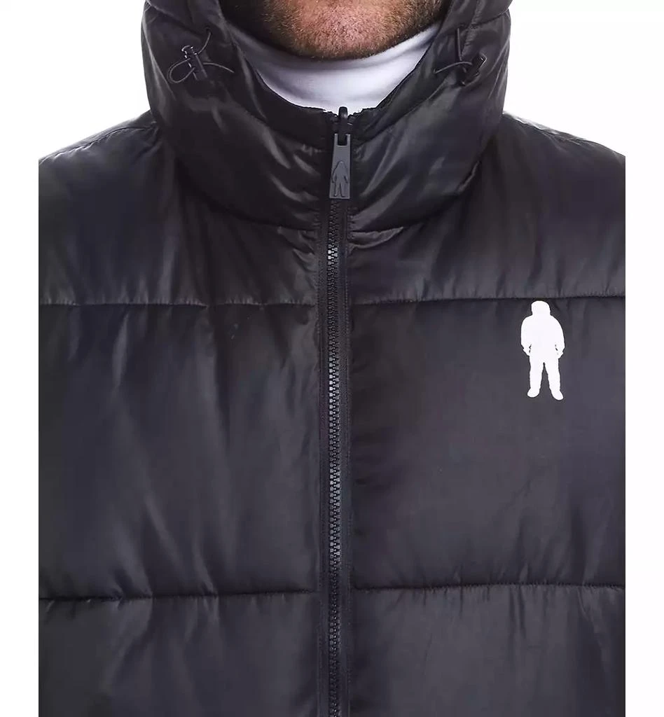 Space One Men's NASA Inspired Reversible Puffer Jacket 3