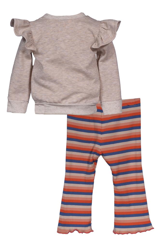 Bonnie Jean Kids' Turkey Pullover & Stripe Leggings