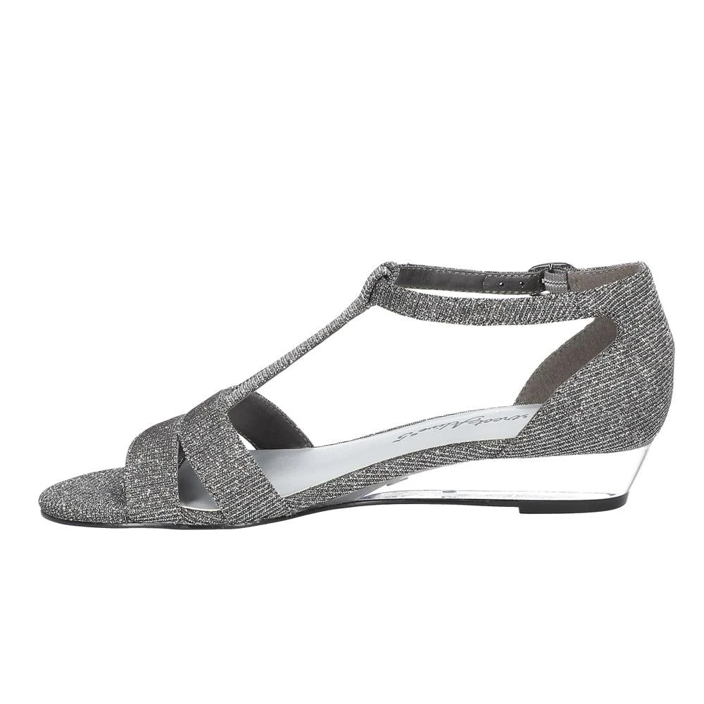 Easy Street Alora Glitter Wedge Sandals 3