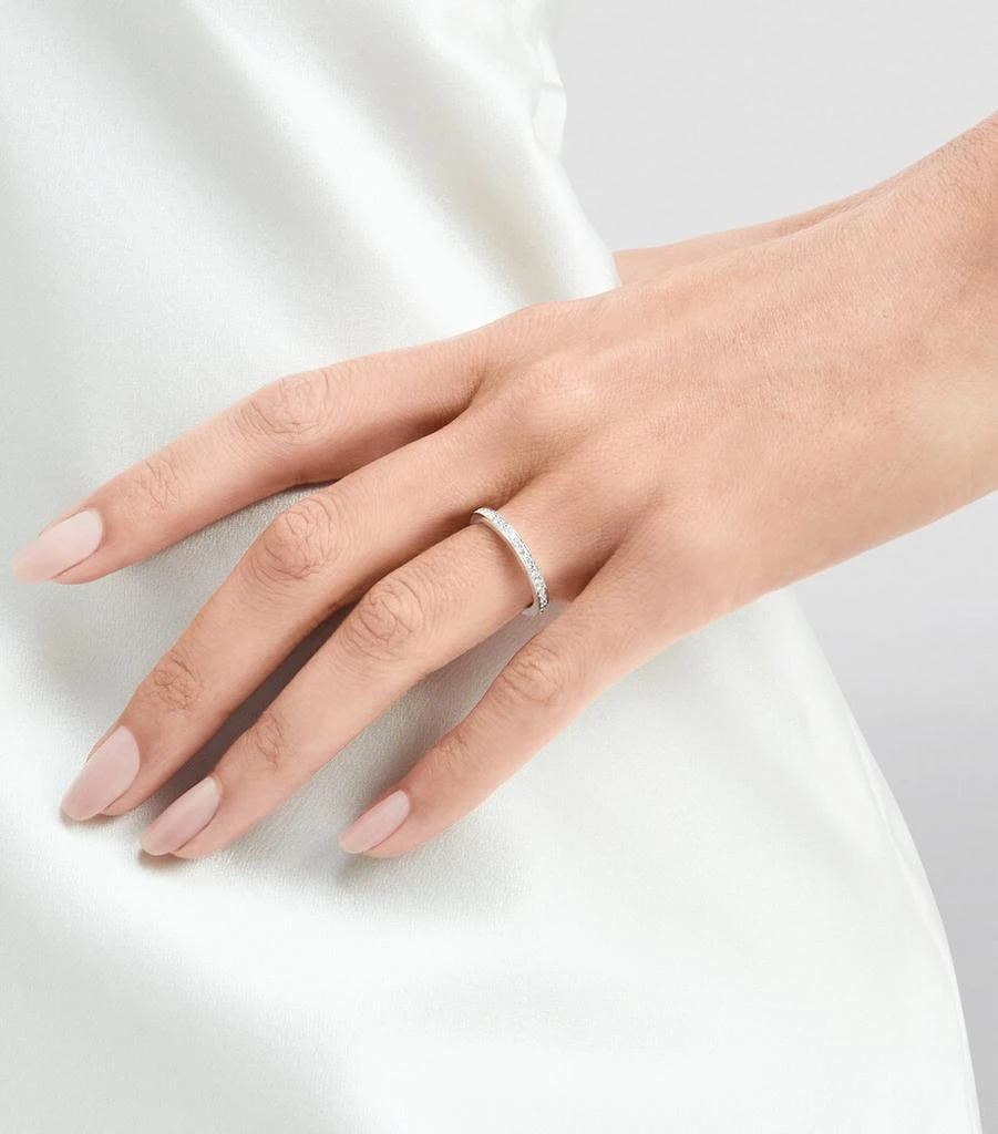 Graff Platinum and Diamond Eternity Ring 4