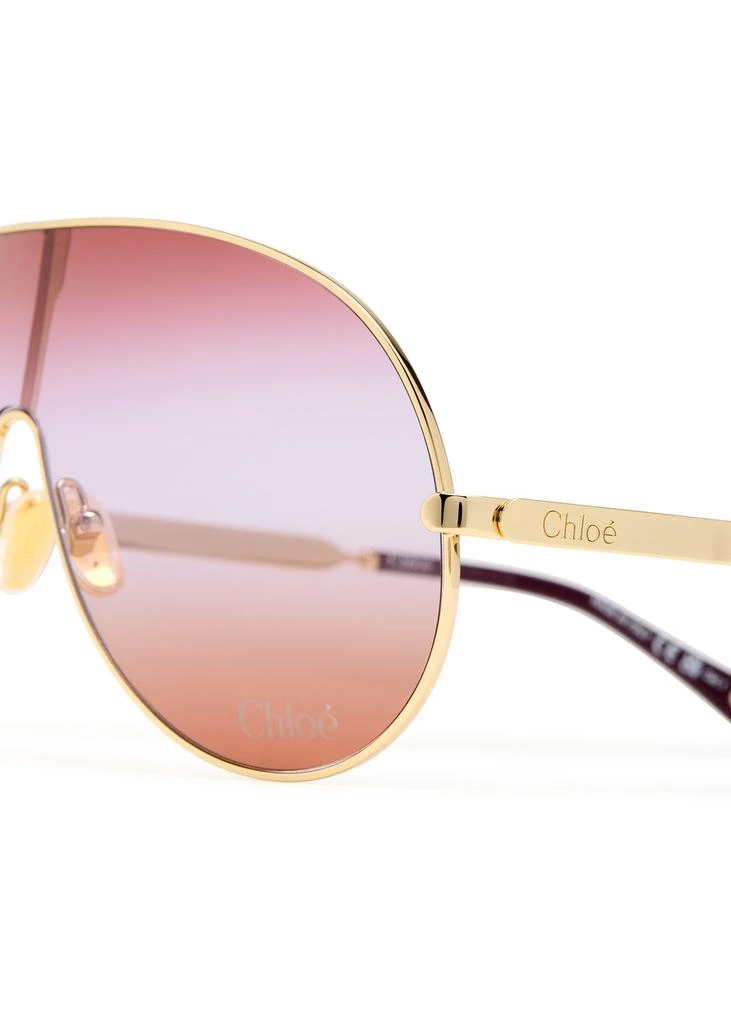 Chloé Aviator-style sunglasses 3