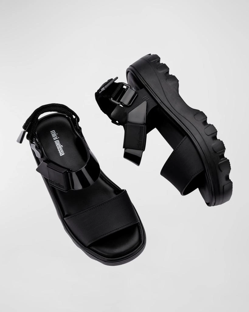 Melissa Girl
s Kick Off Platform Sandals, Baby/Toddler/Kids 4