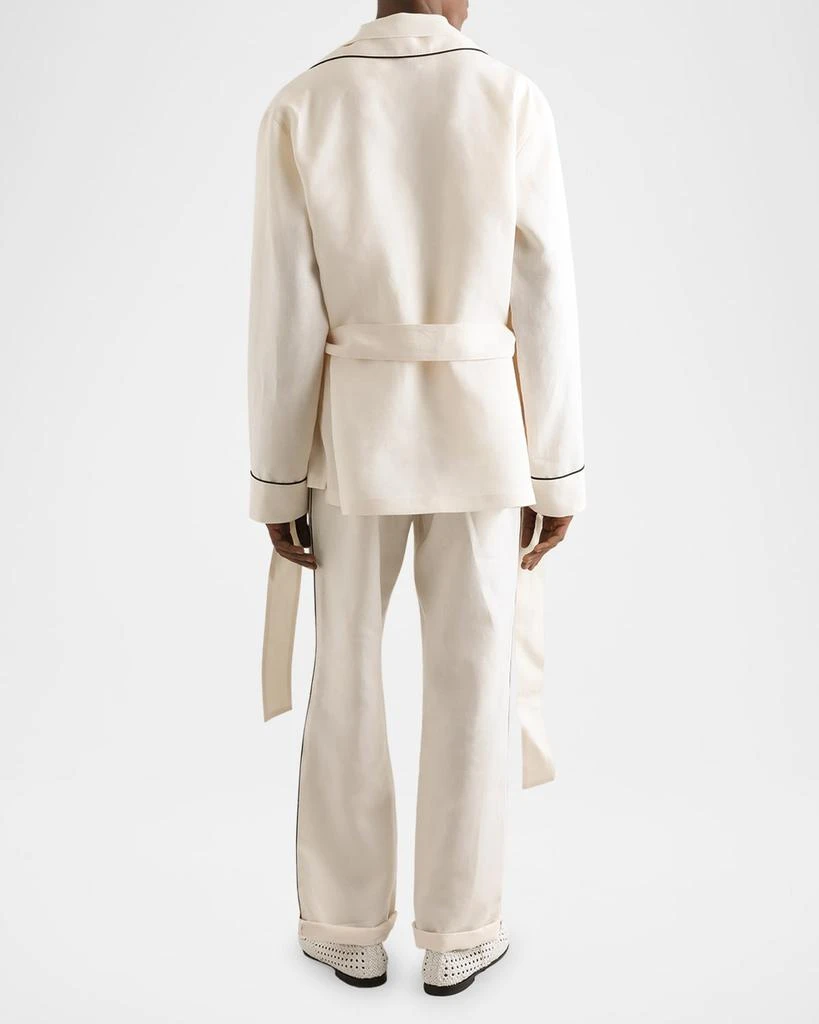 Dolce 
Gabbana Men
s Short-Sleeve Knit Polo Shirt 3