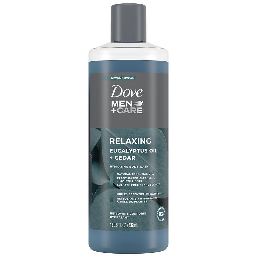 Dove Men+Care Body Wash Eucalyptus + Cedar Oil Eucalyptus Cedar