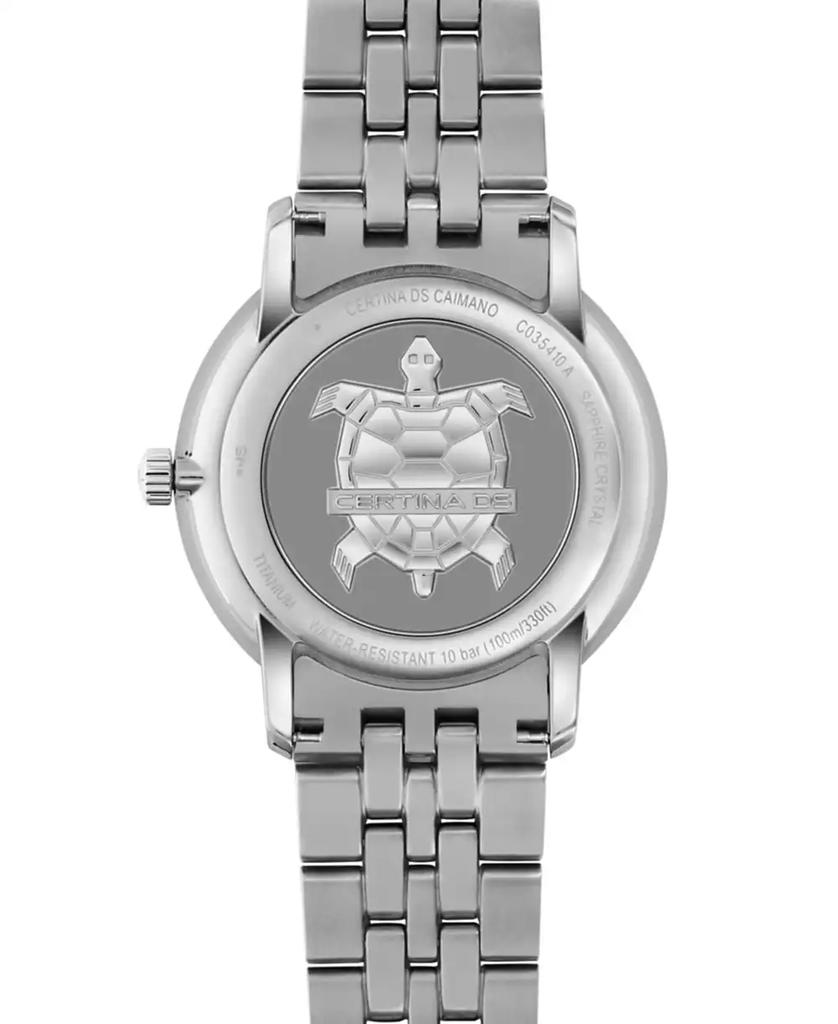 Certina Unisex Swiss DS Caimano Titanium Bracelet Watch 39mm
