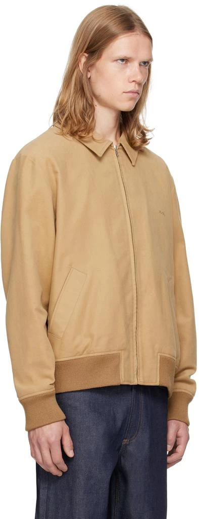 A.P.C. Tan Gilles Bomber Jacket 2