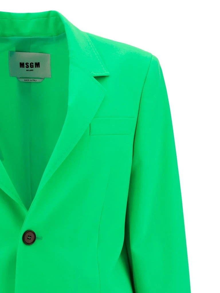 MSGM MSGM Single-Breasted Tailored Blazer 3