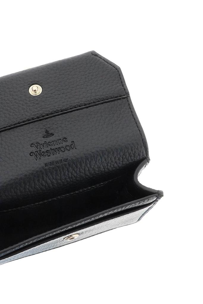 【Vivienne Westwood】 Orb Plaque Folded Wallet Black Vivienne Westwood Orb-plaque bi-fold Wallet | Black | FARFETCH