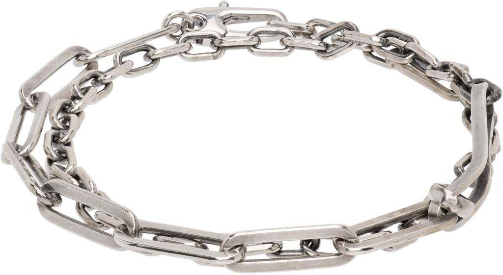 Title of Work Multi-Link Double Wrap Bracelet