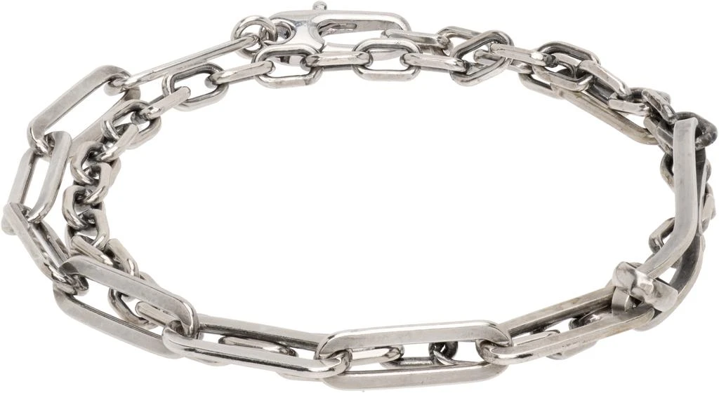 Title of Work Multi-Link Double Wrap Bracelet 1